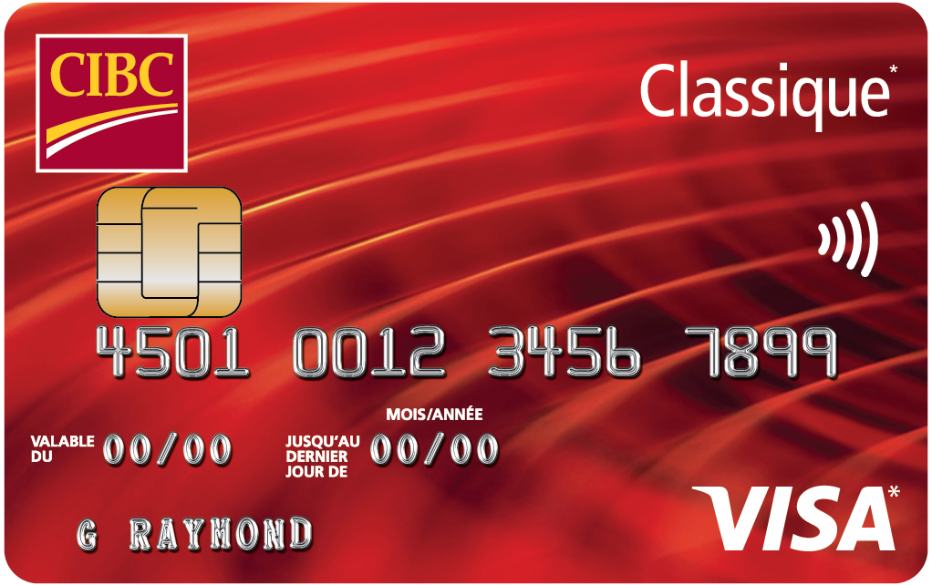 Carte Classique CIBC Visa*