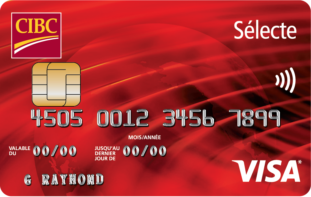 Carte Sélecte CIBC Visa*