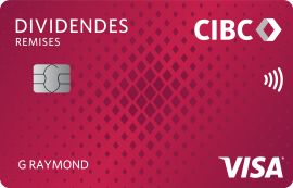 Carte Dividendes CIBCMD Visa*