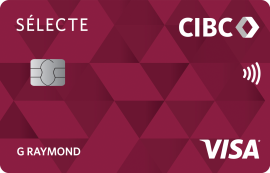 Carte Sélecte CIBC Visa*